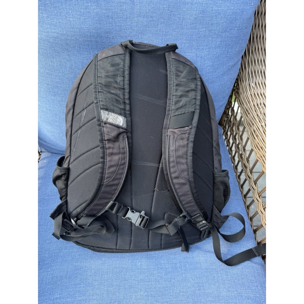 The North Face Backpack Jester black Hiking Camping Daypack School Bag - Picture 4 of 5